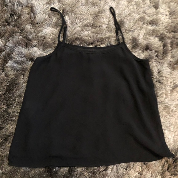 Silver and Gold Beaded Black Cami - Picture 4 of 4